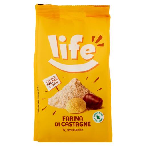 Farina di castagne 250g Life