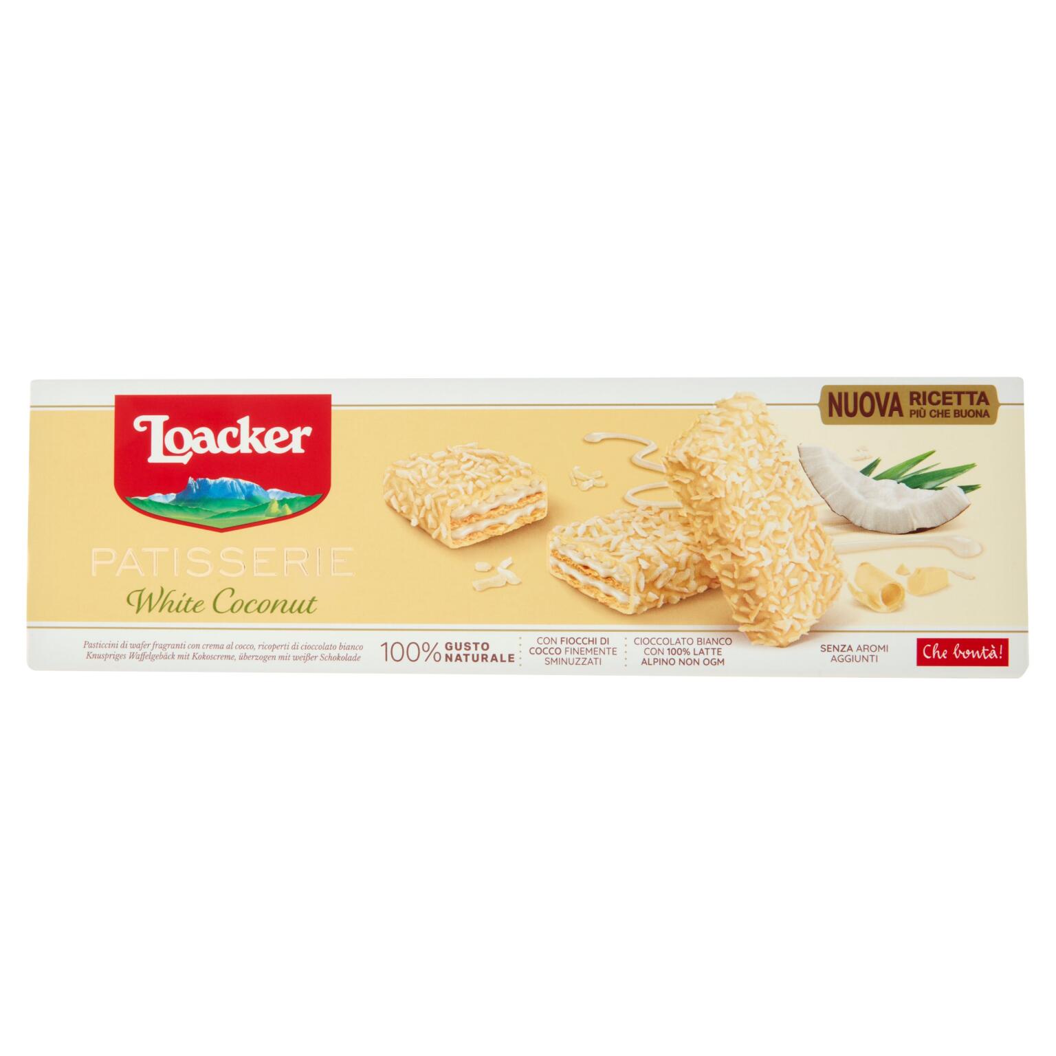Gran pasticceria white coconut 100g Loacker