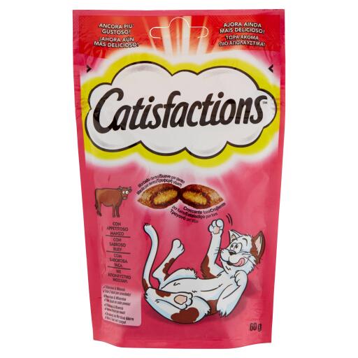 Catisfactions Manzo bustina 60g