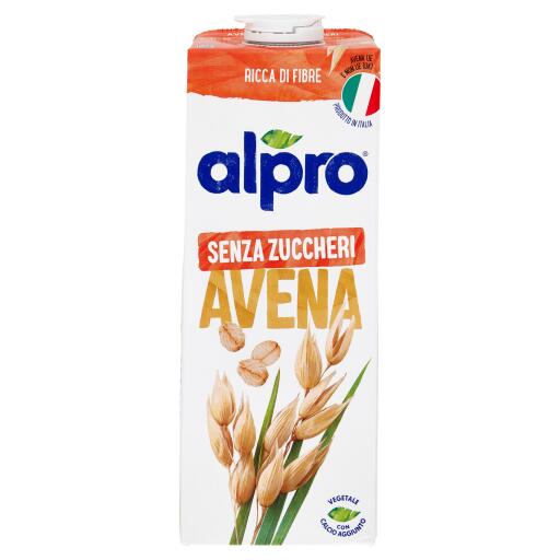 Alpro avena senza zucchero 1l