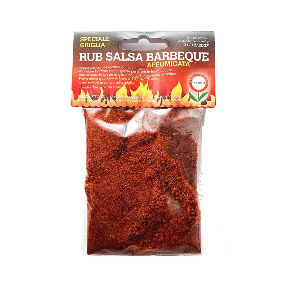 Bbq rub smoked 40g Lucrom