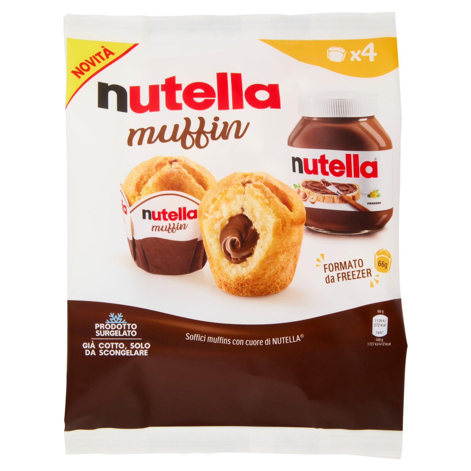 Muffin alla Nutella confezione x4 320g Ferrero