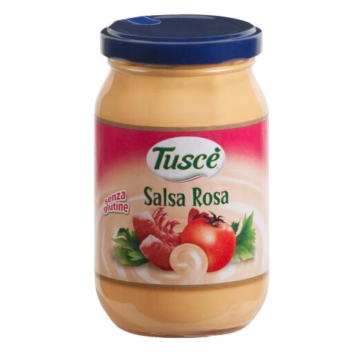 Salsa Rosa vaso 250ml Tusce
