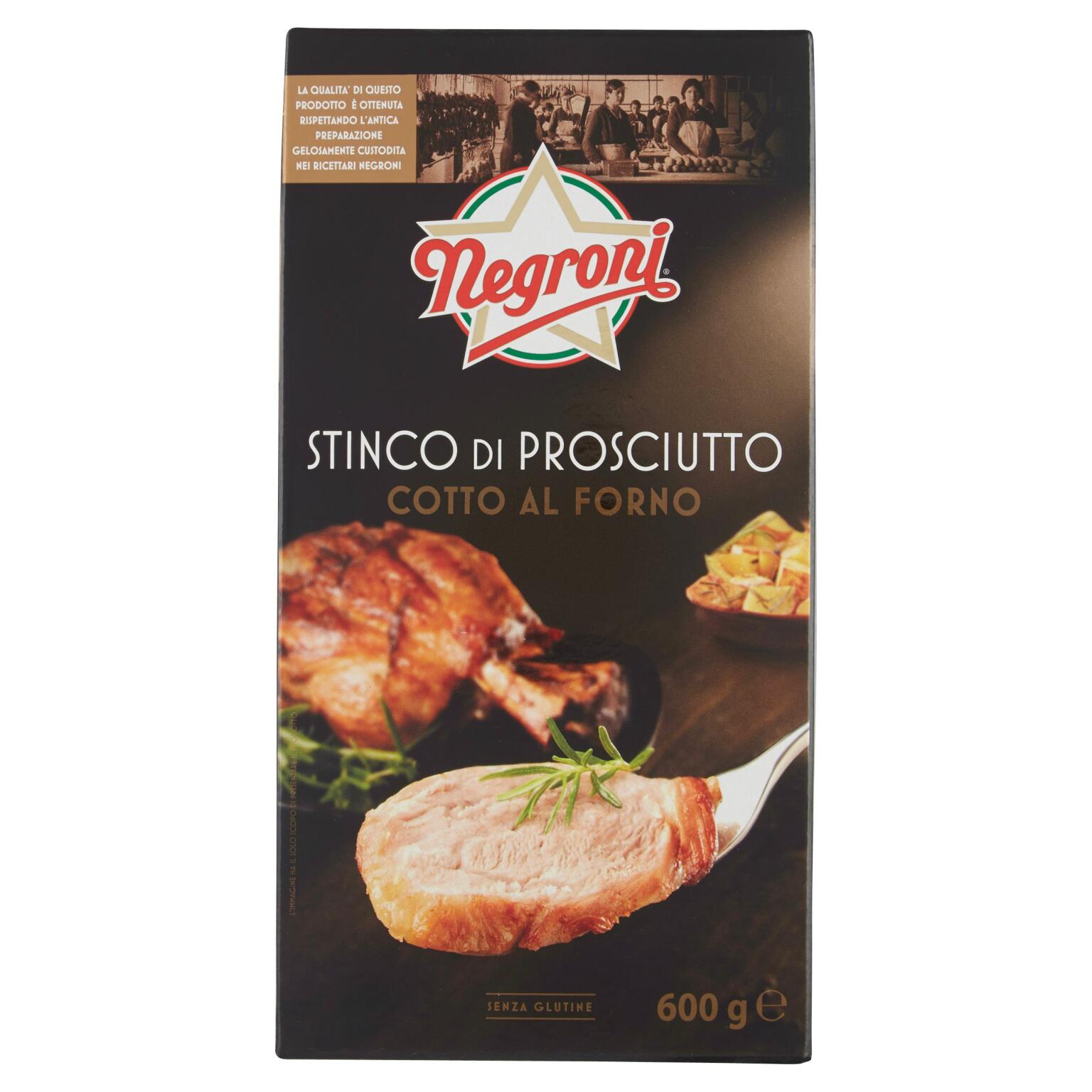 Stinco di prosciutto alla birra senza polifosfati 600g Negroni