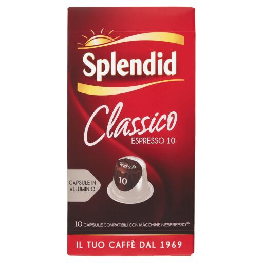 Capsule classic espresso 10pz Splendid