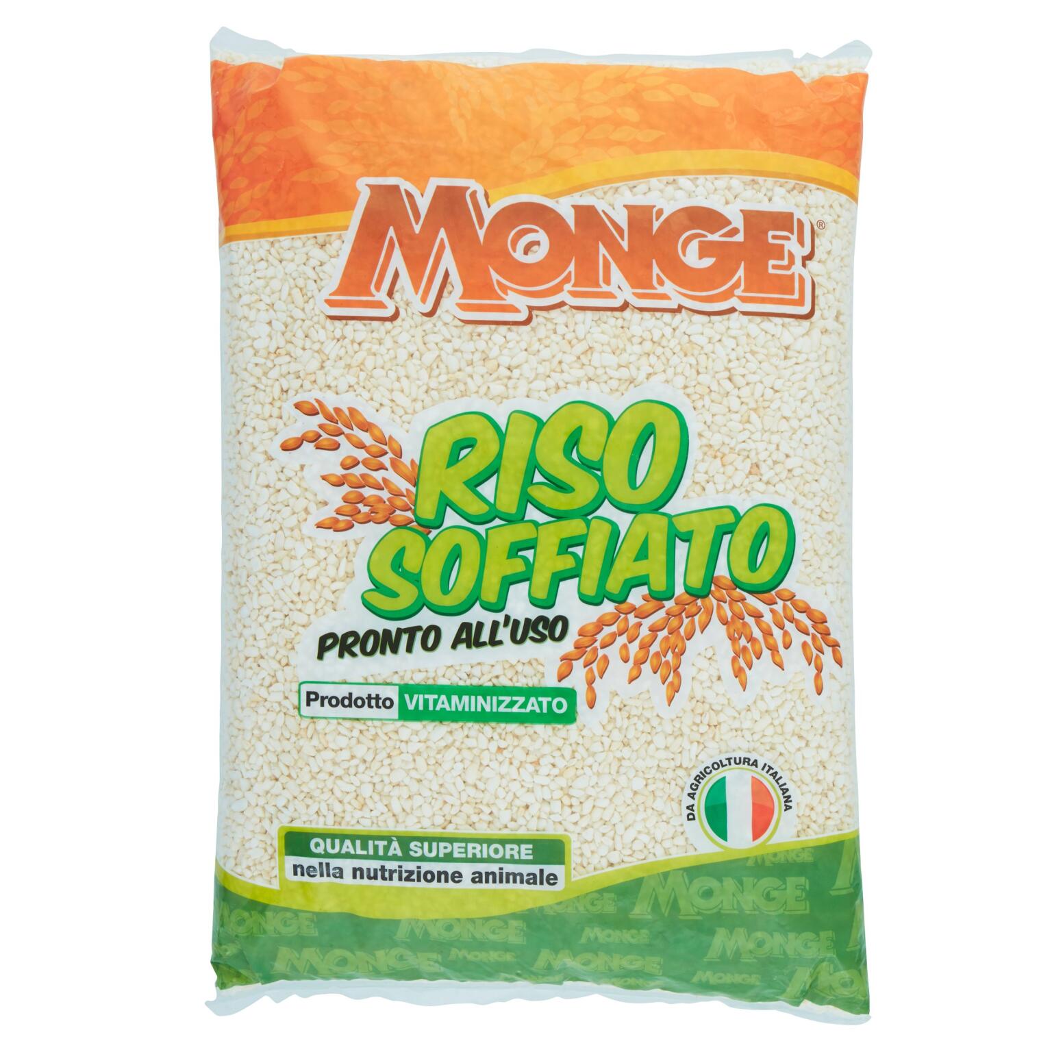 Riso soffiato per cane 1Kg Monge