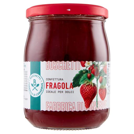Confettura fragole 625g Cuor di frutta