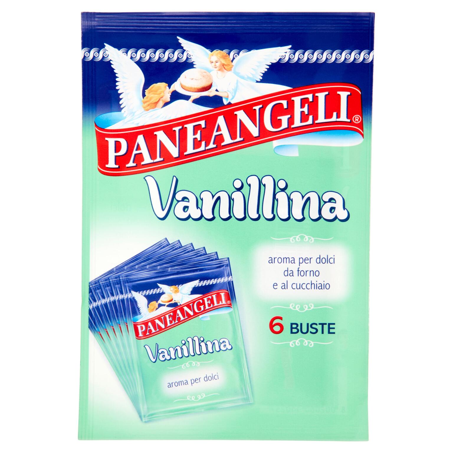 Vanillina aroma per dolci 6 buste 3g Paneangeli