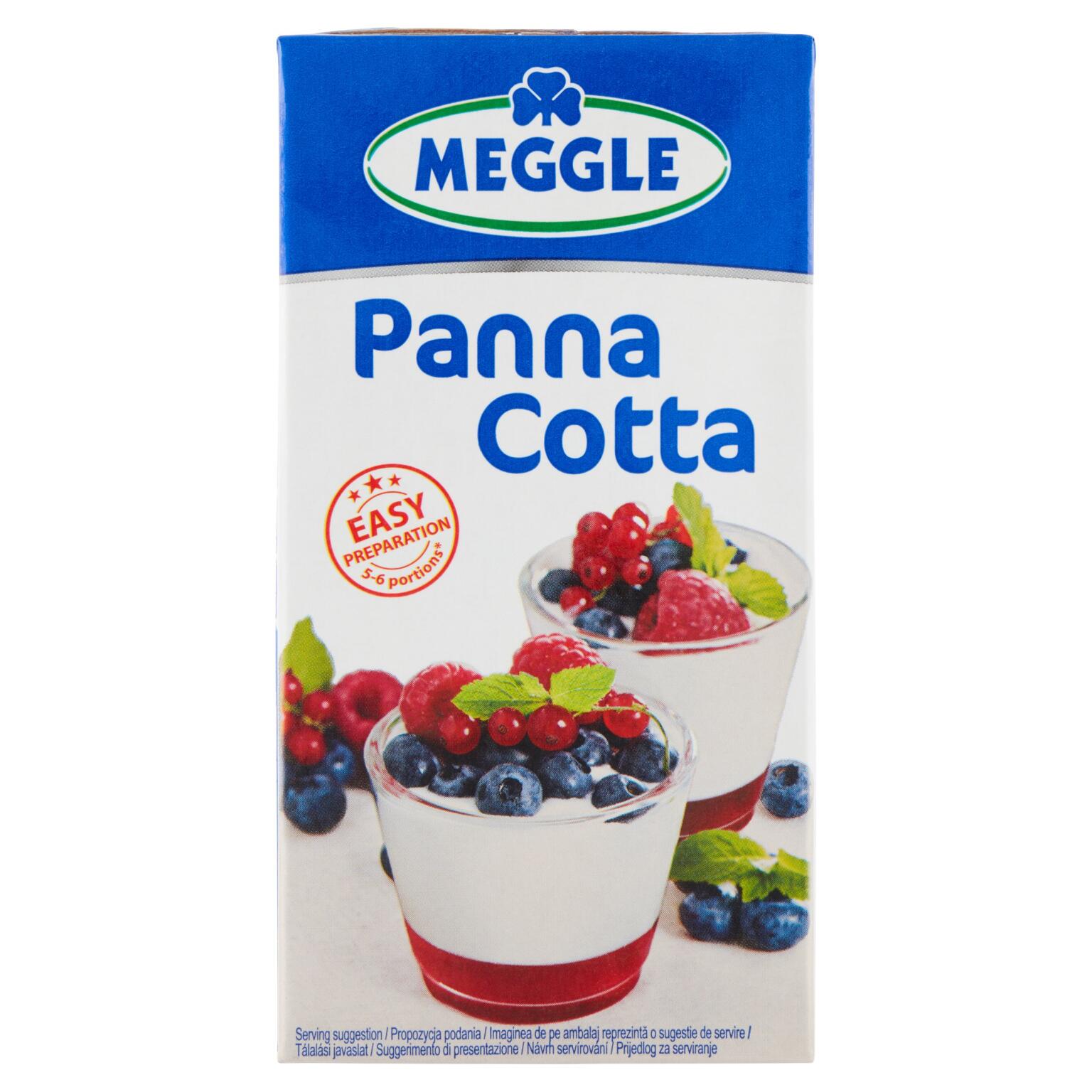 Panna cotta senza glutine 500ml Meggle