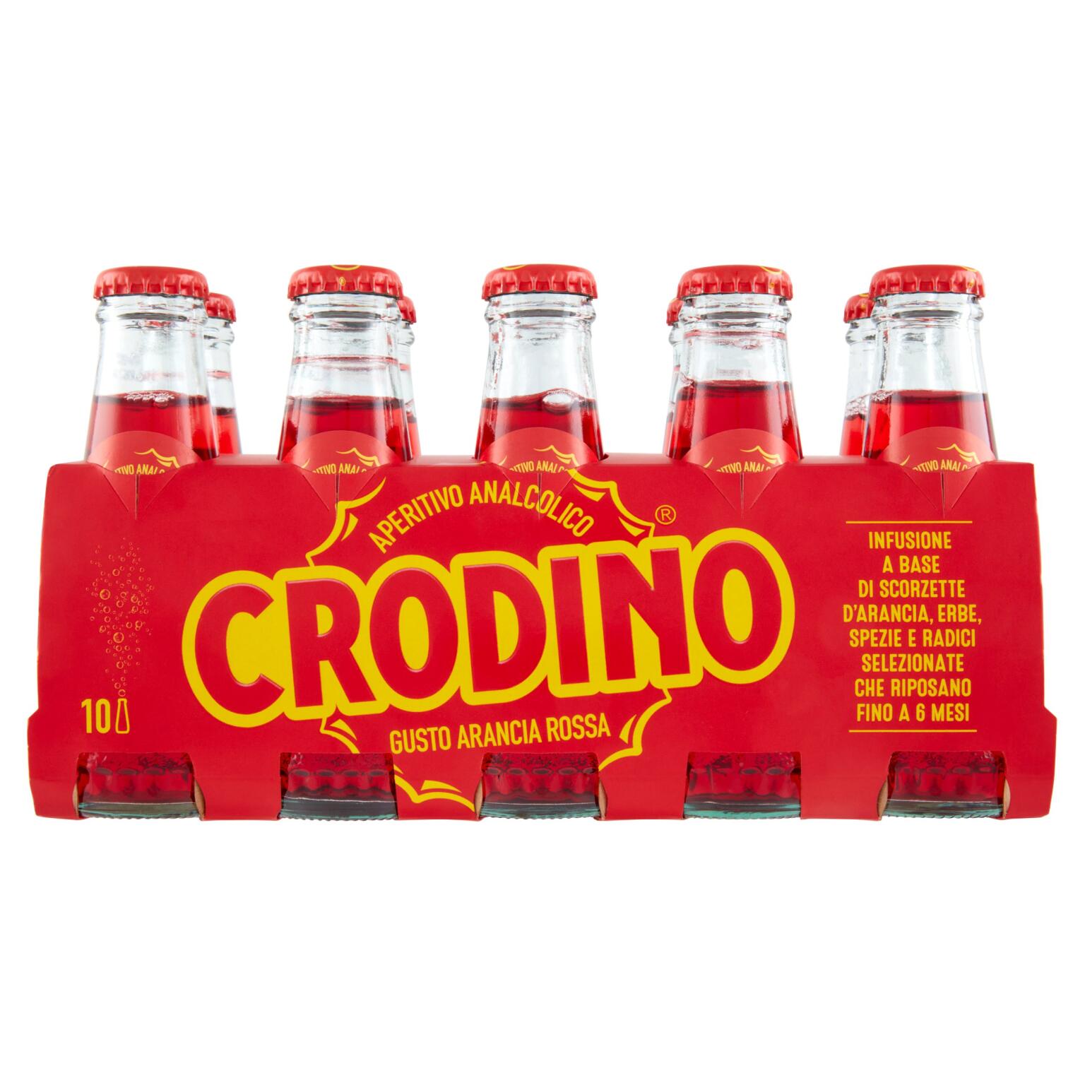 Crodino arancia rossa 10x10cl