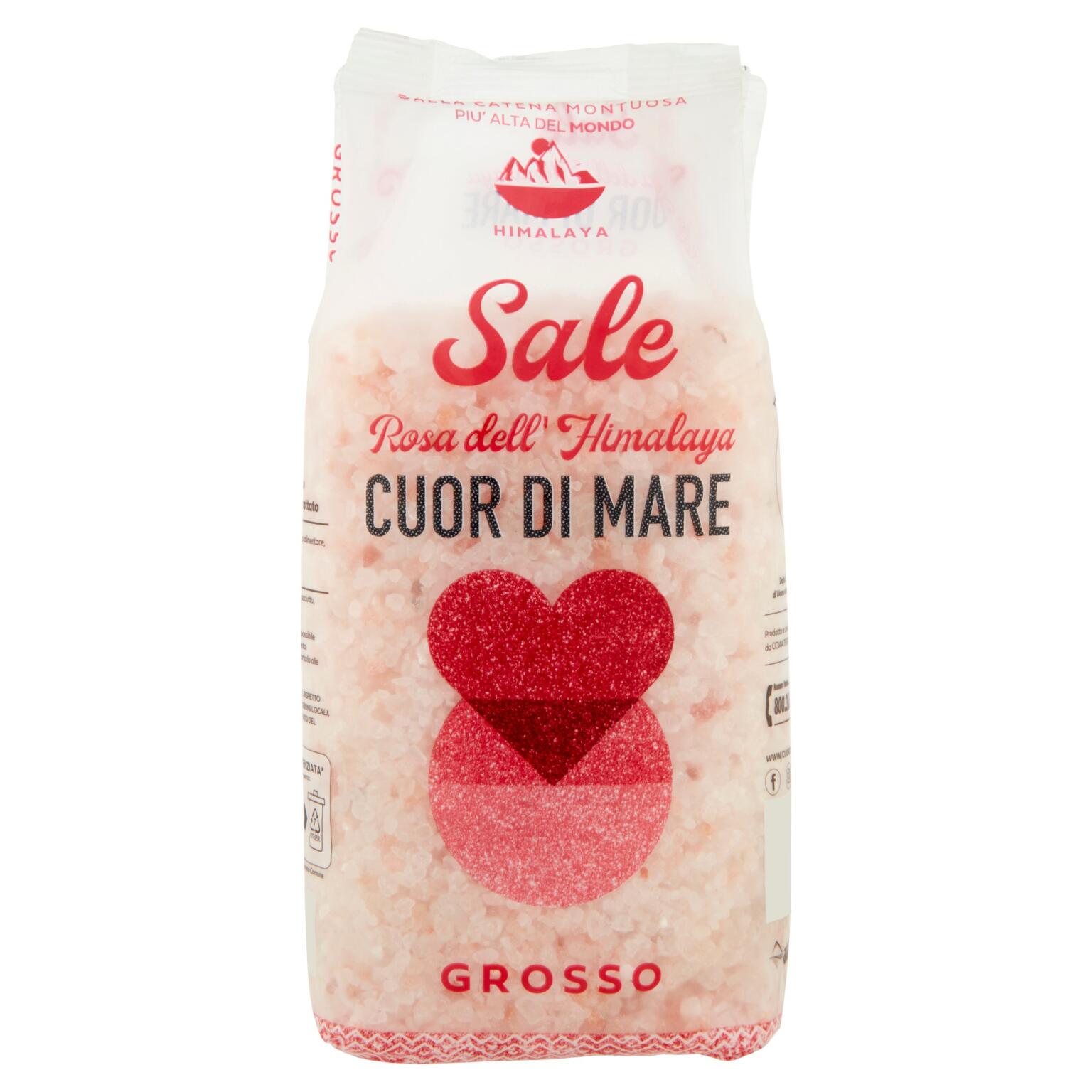 Sale Grosso Rosa dell'Himalaya 1kg sacchetto Cor di Mare