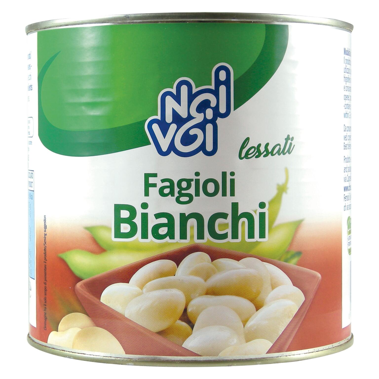 Fagioli bianchi Spagna 2,55Kg Noi&voi