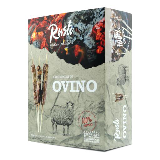 Arrosticini di ovino adulto Iqf 30g confezione 2,30 Kg