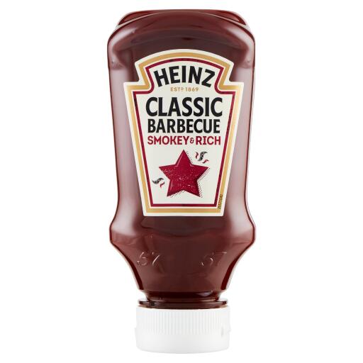 Salsa barbeque Classic top down 260g Heinz