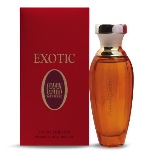Eau de toilette exotic 100ml Comin