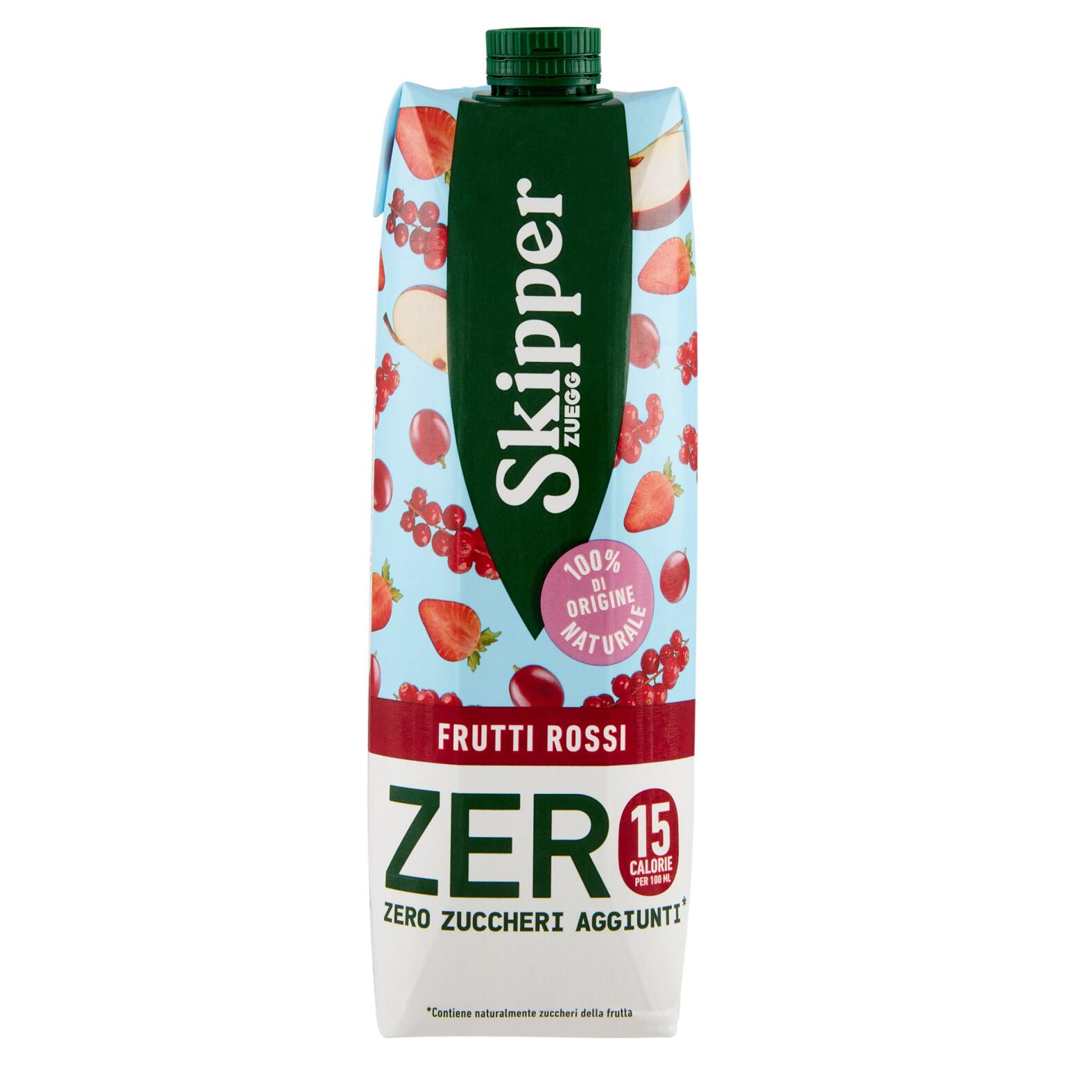 Skipper Zero Frutti Rossi 1l Zuegg