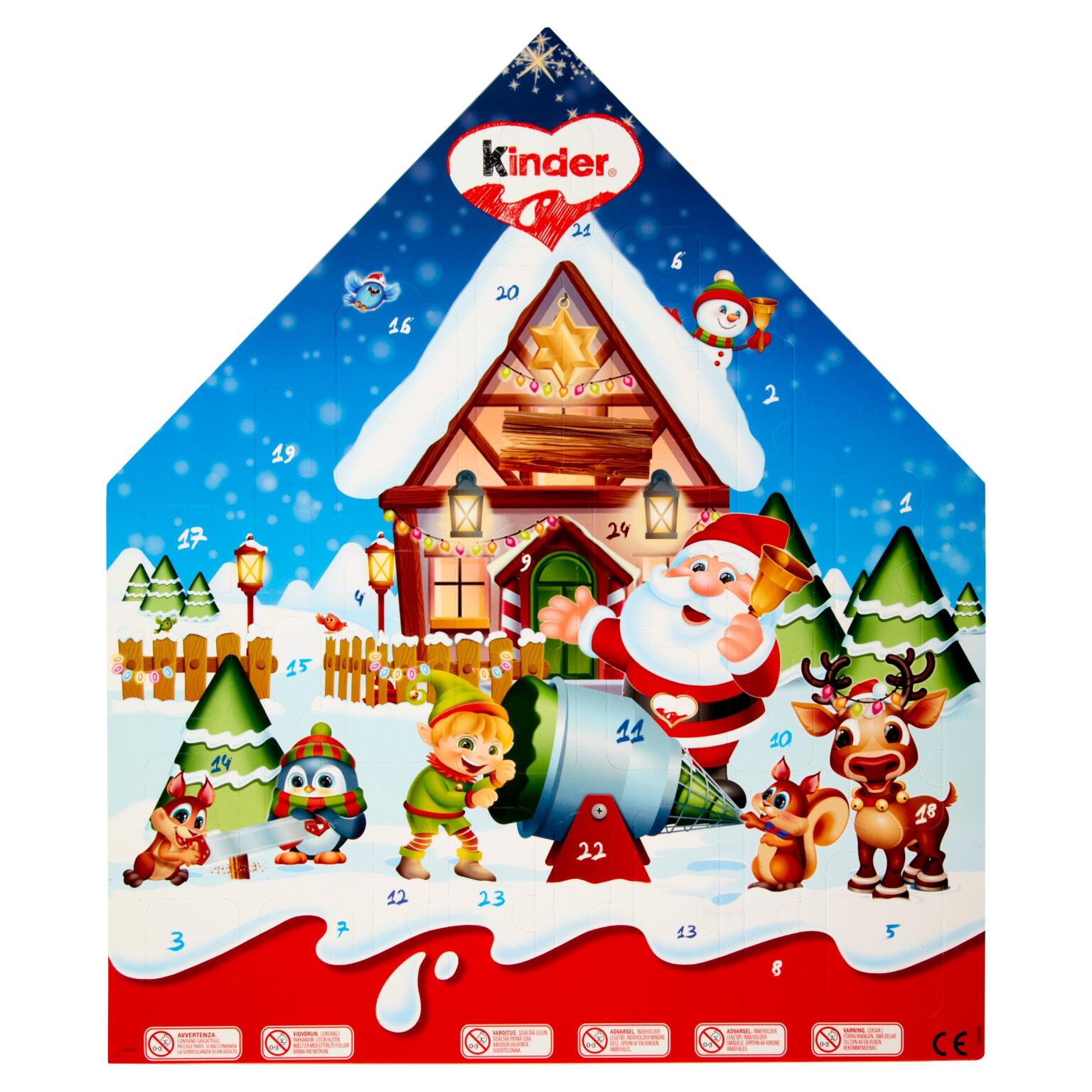 Calendario Avvento Chalet Big Kinder 351g Ferrero