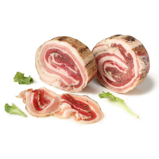 Pancetta aglio e pepe senza cotenna Prazzoli