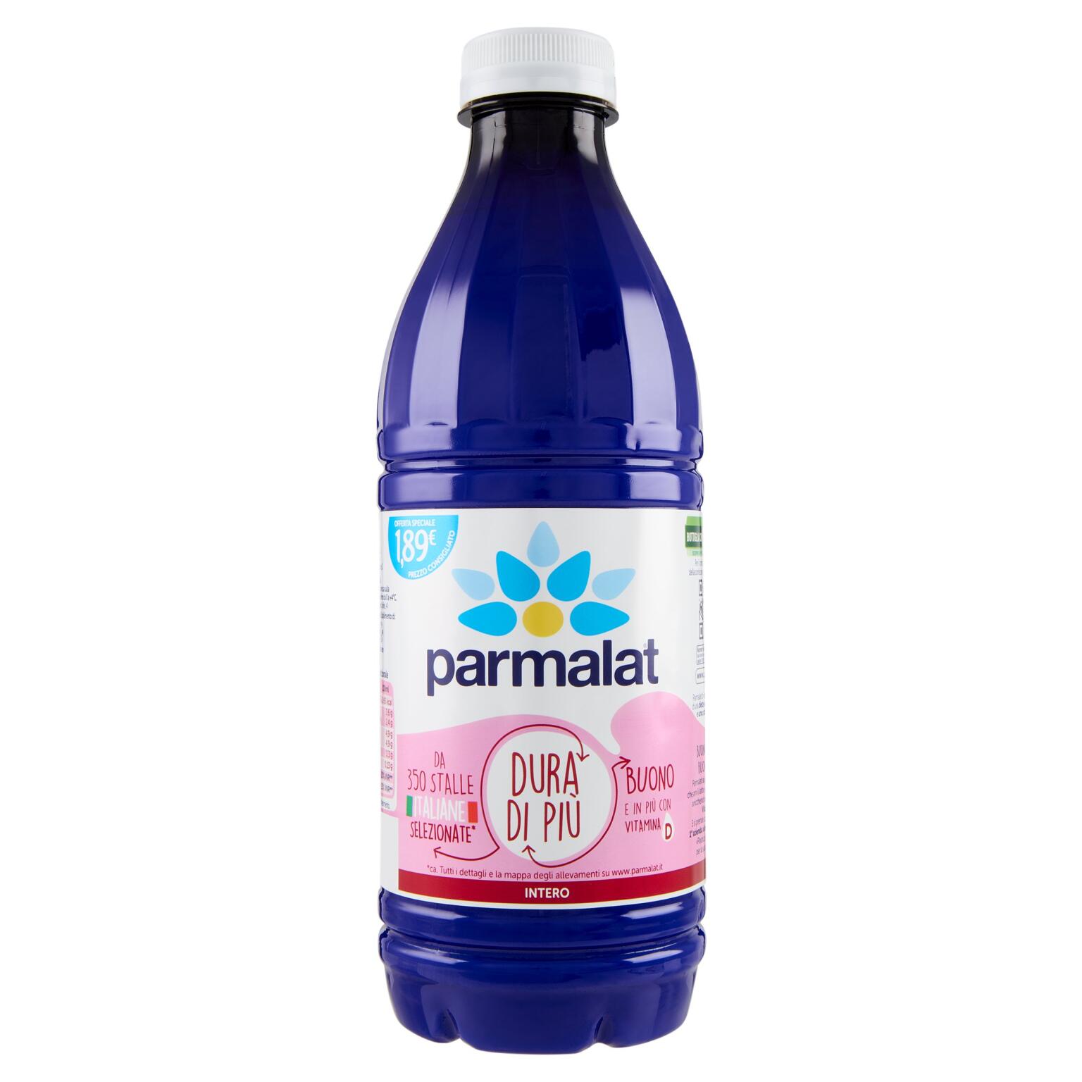 Latte intero puro blu 1L Parmalat