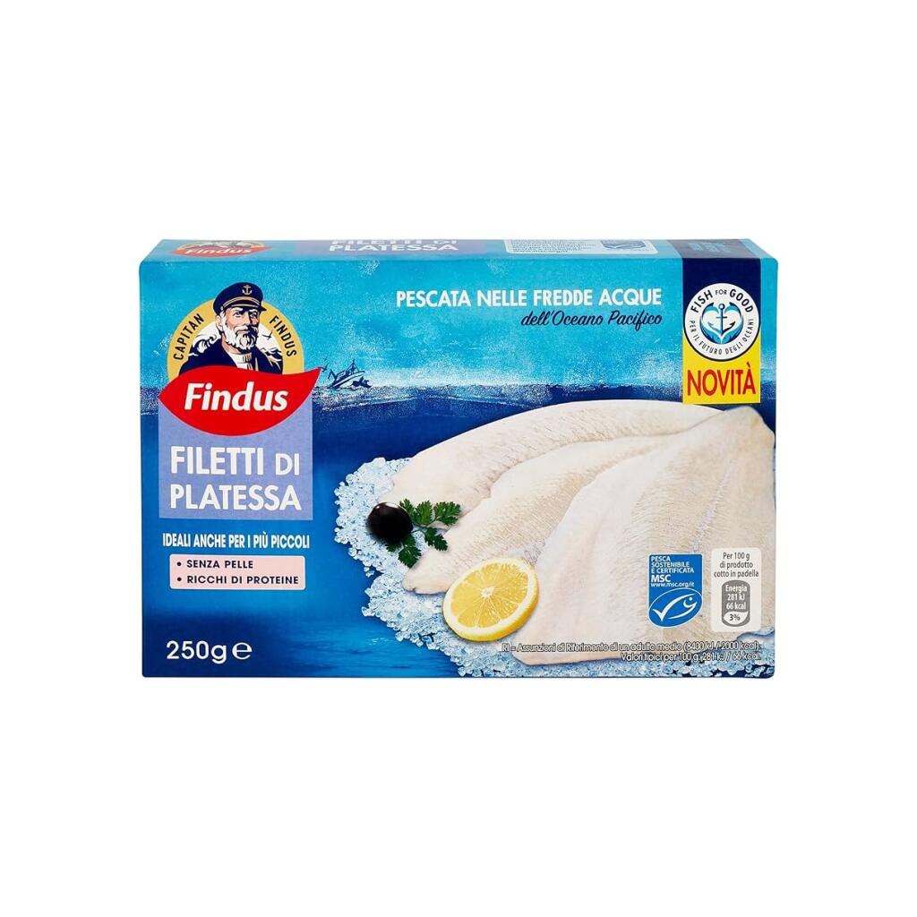 Filetti di Platessa del Pacifico 250g Findus