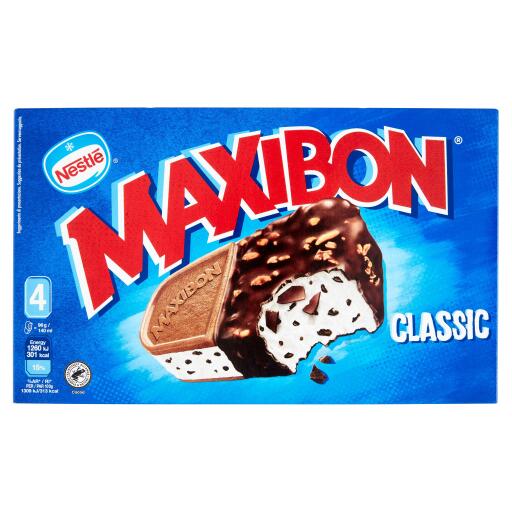 Maxibon 4 pezzi confezione da 4 pezzi 384g Motta