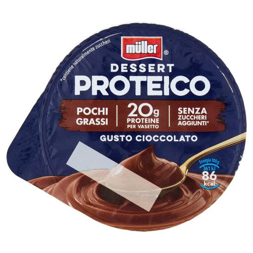 Dessert proteico al cioccolato 200g Muller