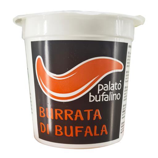 Burrata di latte di Bufala vasetto 125g Palato Bufalino