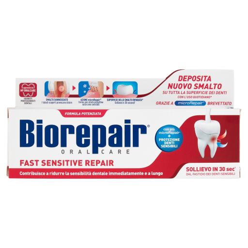 Dentifricio Biorepair sensitive ripara e protegge 75ml