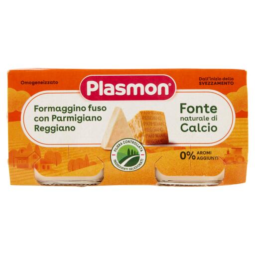 Omogeneizzato Plasmon 2x80g formaggio parmigiano