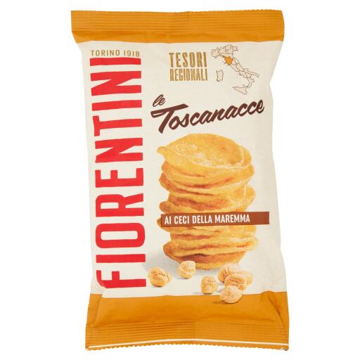 Le Toscanacce Chips Ceci della Maremma 70g Fiorentini