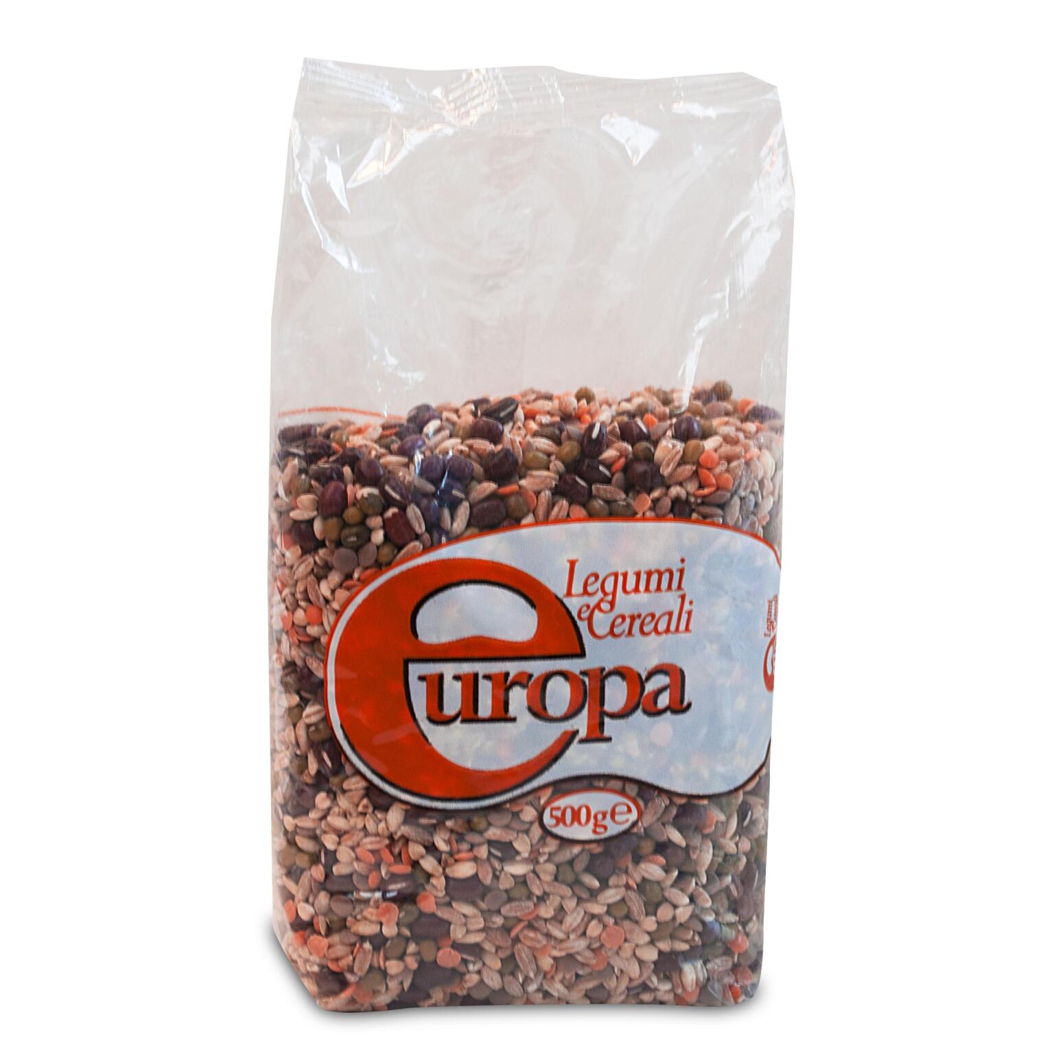 Zuppa di legumi e cereali 500g Europa
