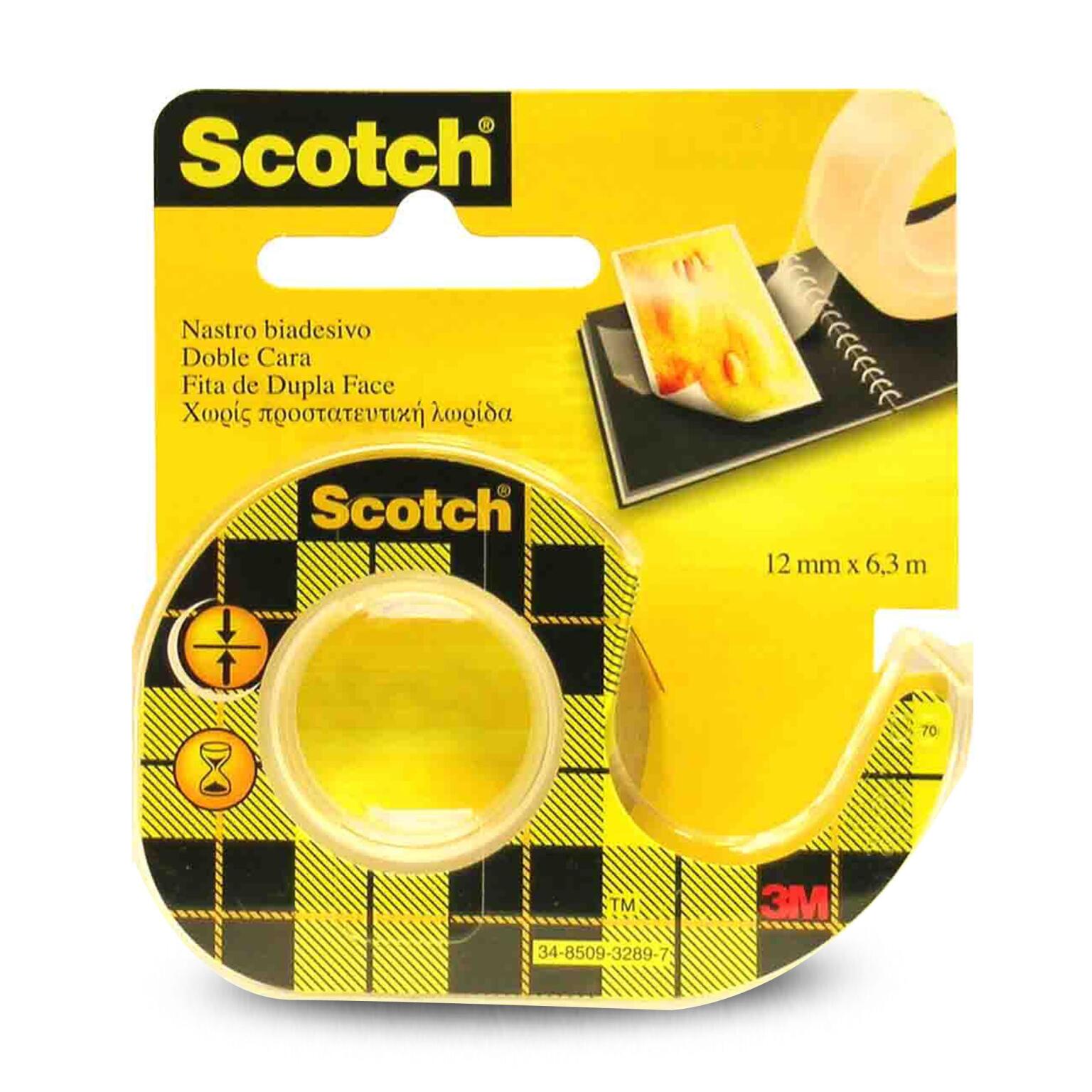 Nastro biadesivo trasparente F1 Scotch