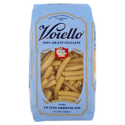 Ziti arrotolati pasta di semola di grano duro trafilato al bronzo n°194 500g Voiello