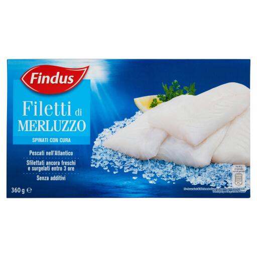 Filetti di merluzzo 360g Findus