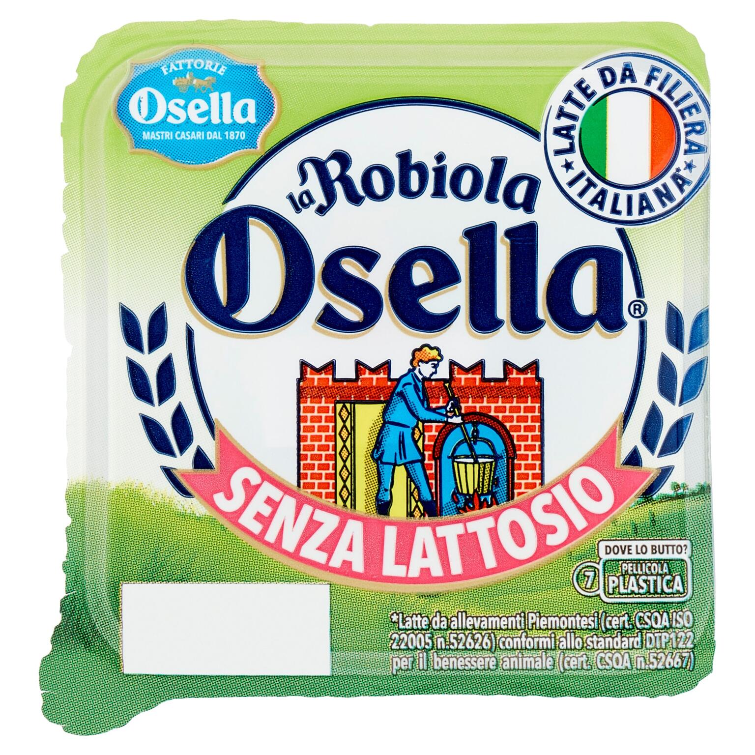 Robiola Osella 100g senza lattosio
