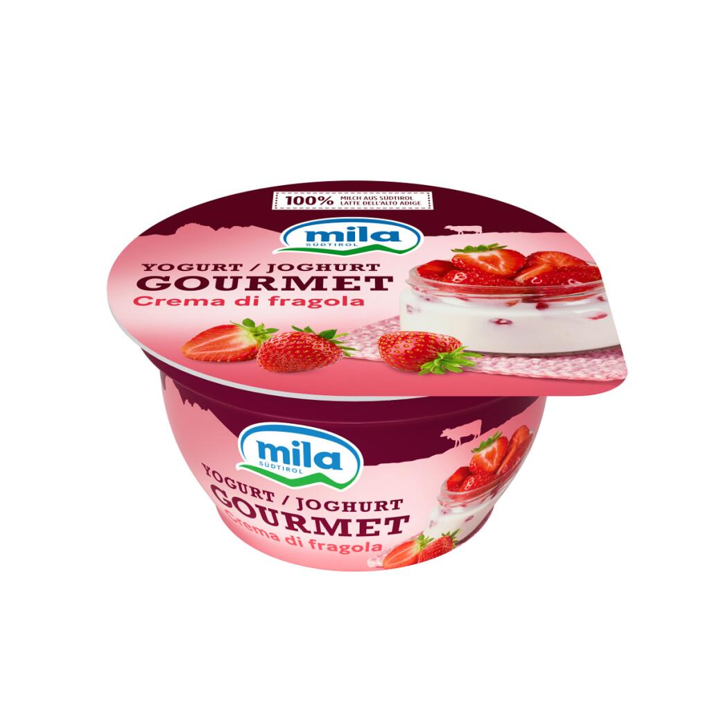 Yogurt Gourmet Crema di Fragola 125g Mila