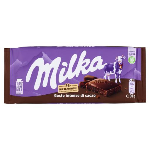 Tavoletta di Cioccolato Intenso Cacao 90g Milka