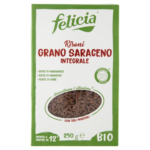 Pastina Bio risoni grano saraceno 250g