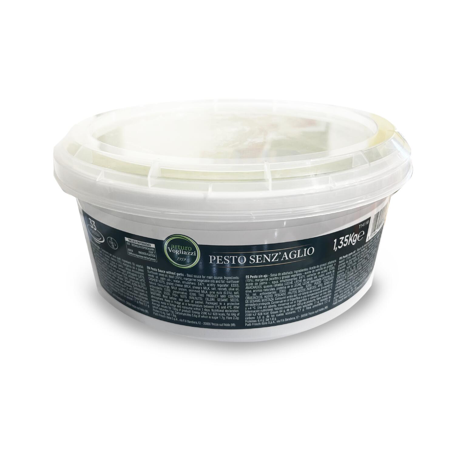 Pesto senz'aglio da 1,350g Vogliazzi