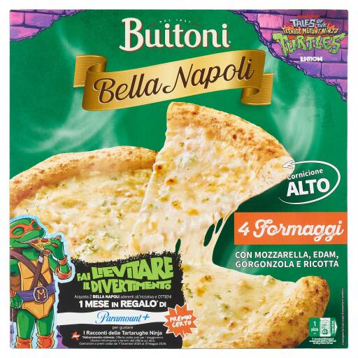 Pizza Bella Napoli ai 4 formaggi da 345g Buitoni