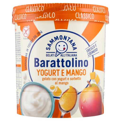 Barattolino classico Yogurt&Mango 500g Sammontana