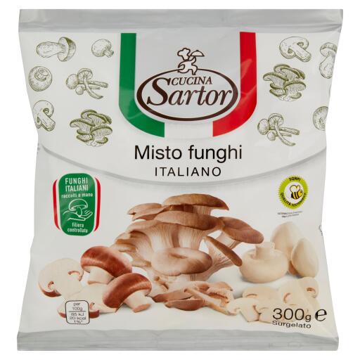 Misto funghi italiani 300g