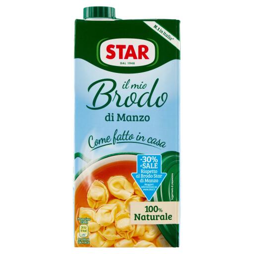 Il mio brodo carne manzo -30% 1 litro