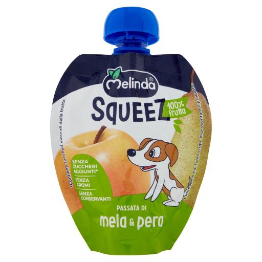 Squeez mela, pera 90g Melinda