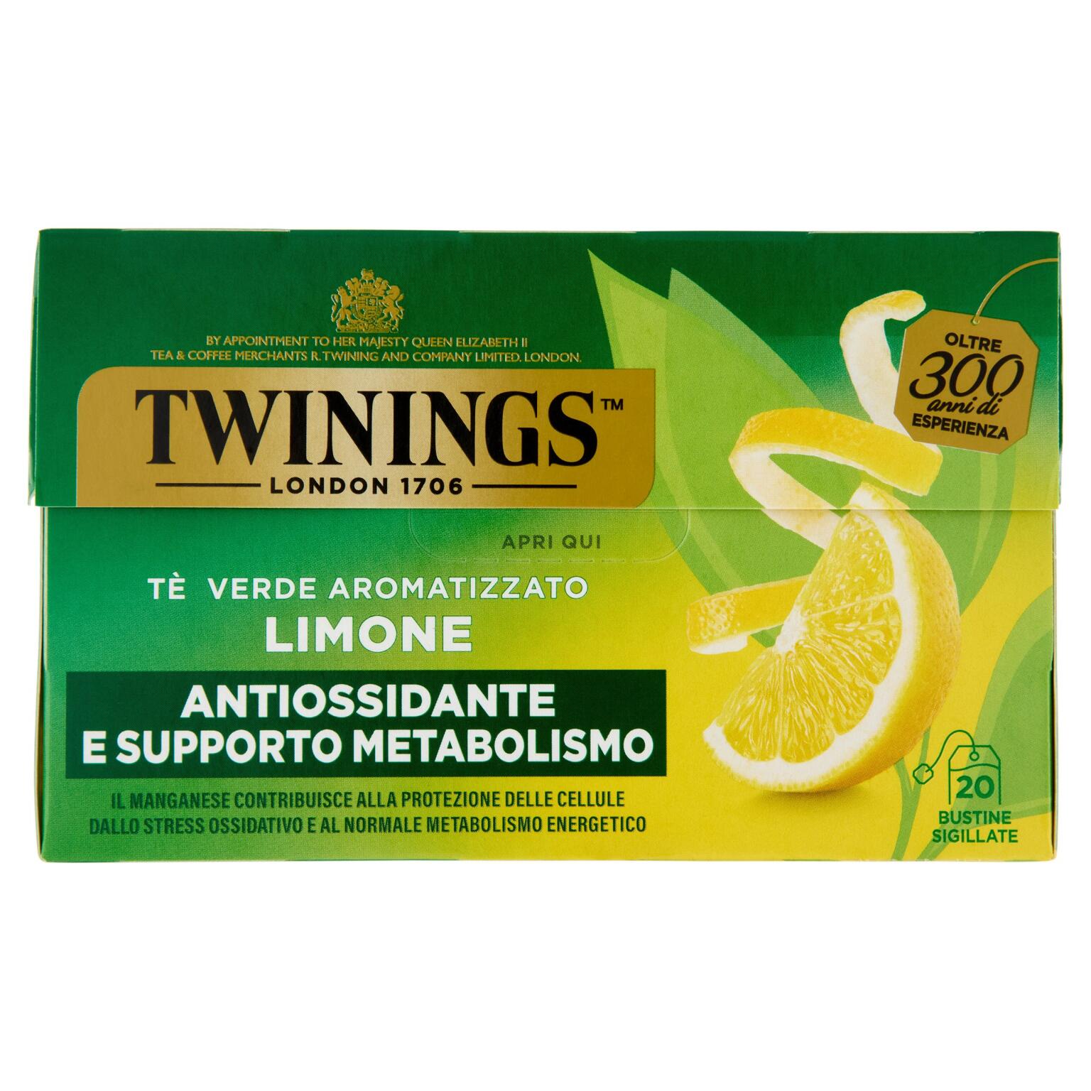 Thè verde al limone 20ff Twinings
