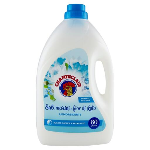 Ammorbidente Diluito 3l 60lav.Sali Marini e Fiori di Loto Chanteclair
