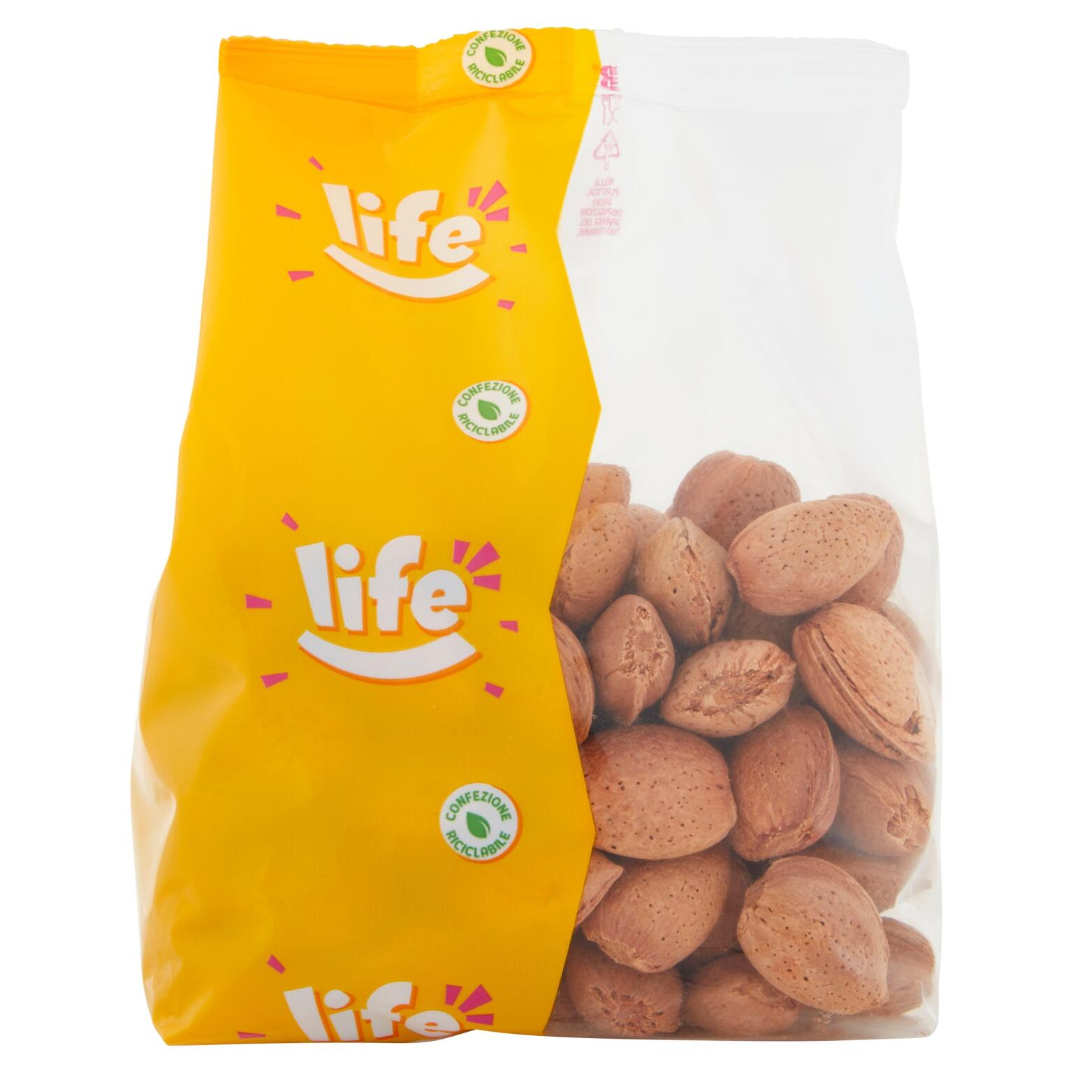 Mandorle semi tenere 500g Life