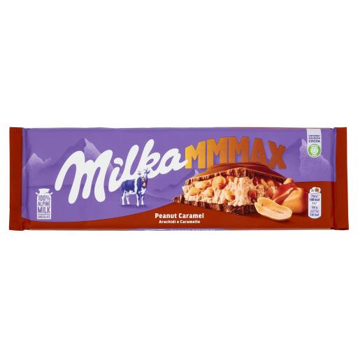 Tavoletta di cioccolato arachidi caramel 276g Milka