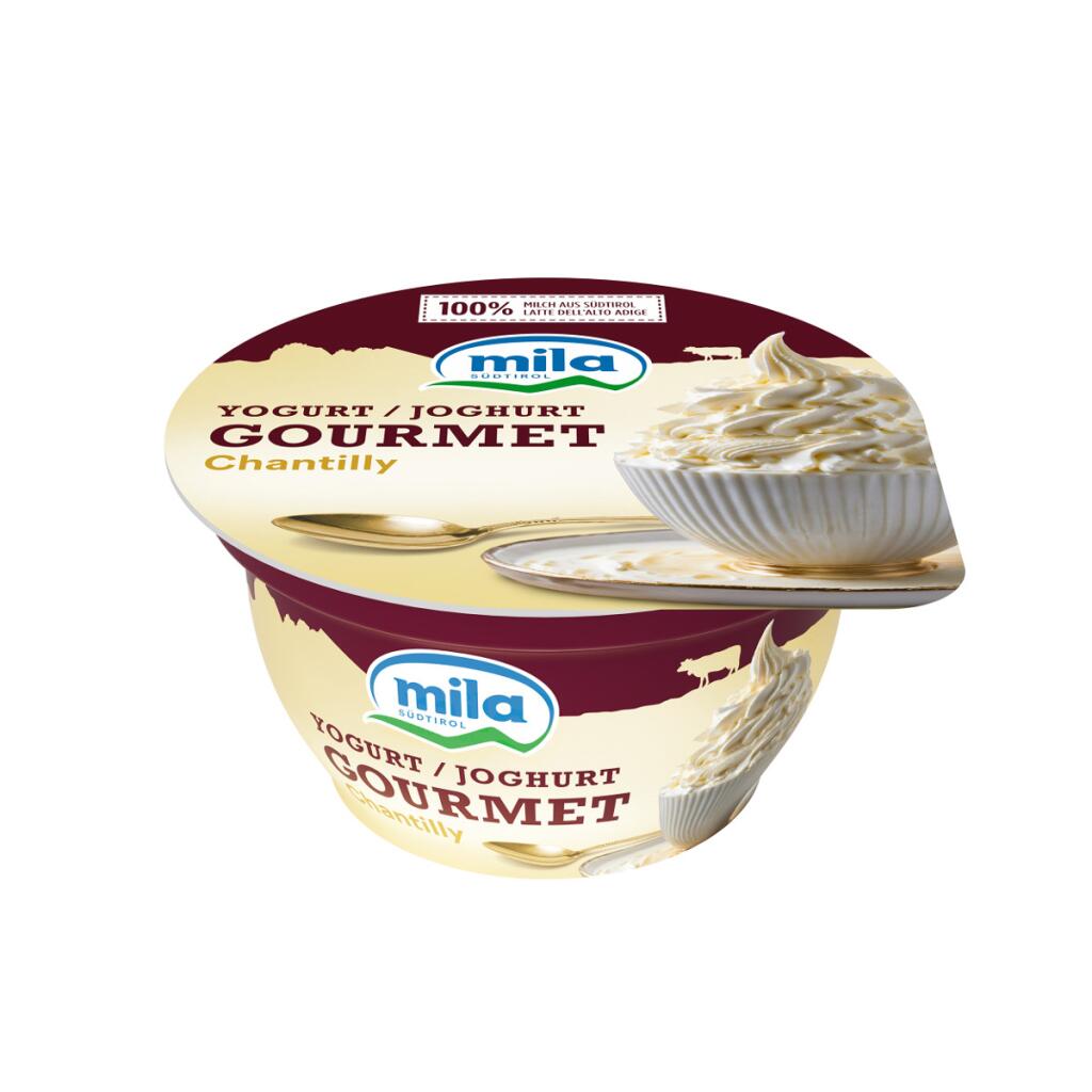 Yogurt Gourmet Chantilly 125g Mila