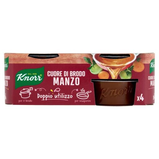 Cuore di Brodo Manzo 4x28g Knorr
